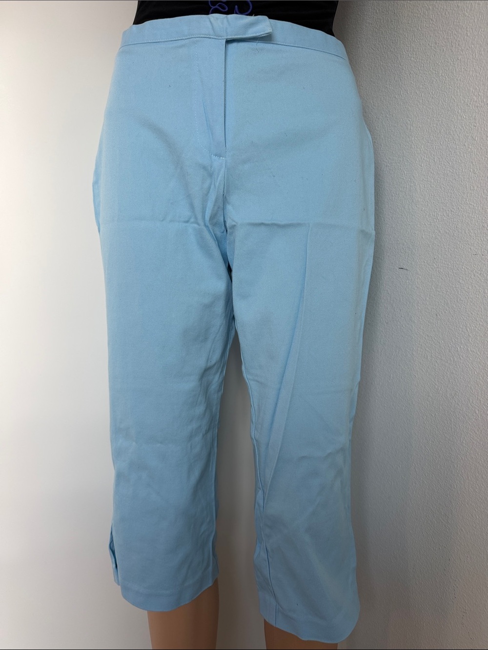 Light Blue Women's Crop Pants